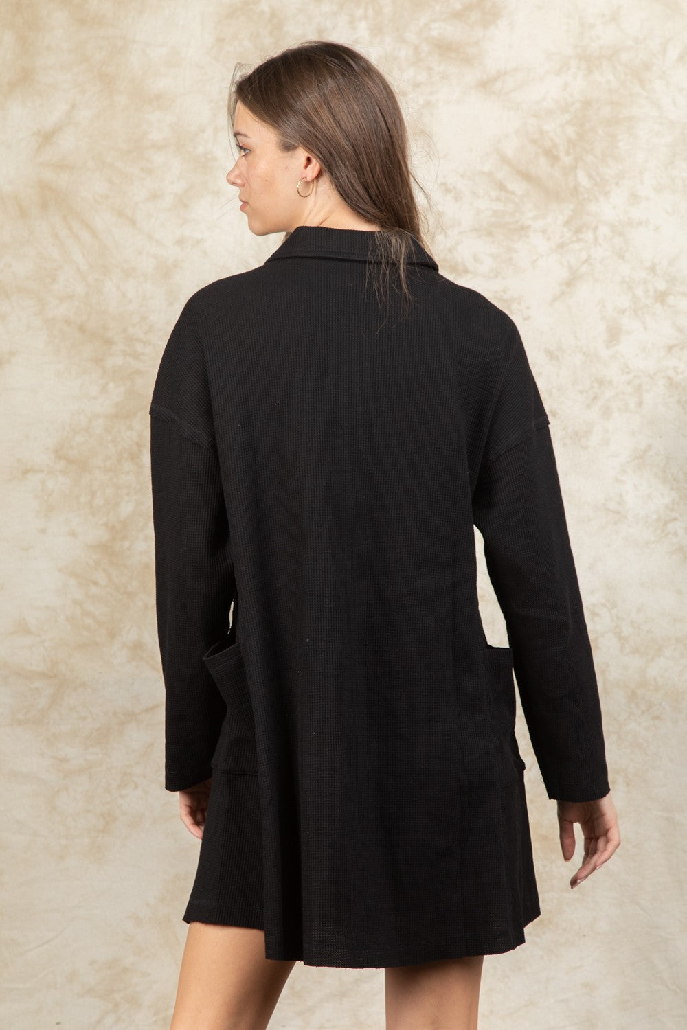 Autumn Henley Dress