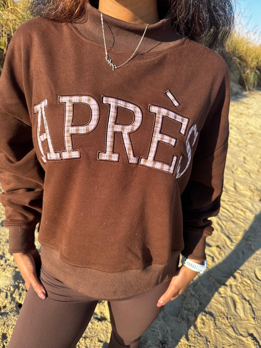 Après Mock Neck Sweatshirt