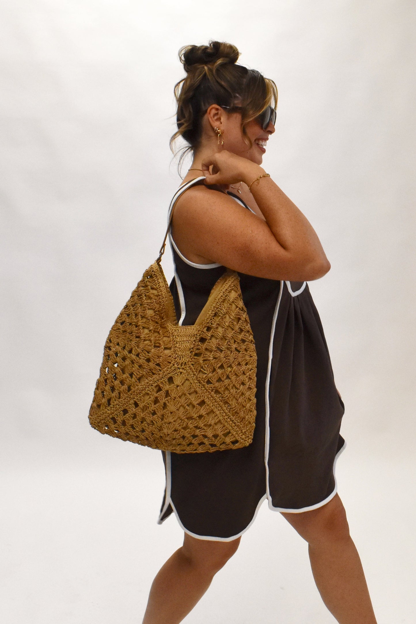 Boho Straw Woven Bag