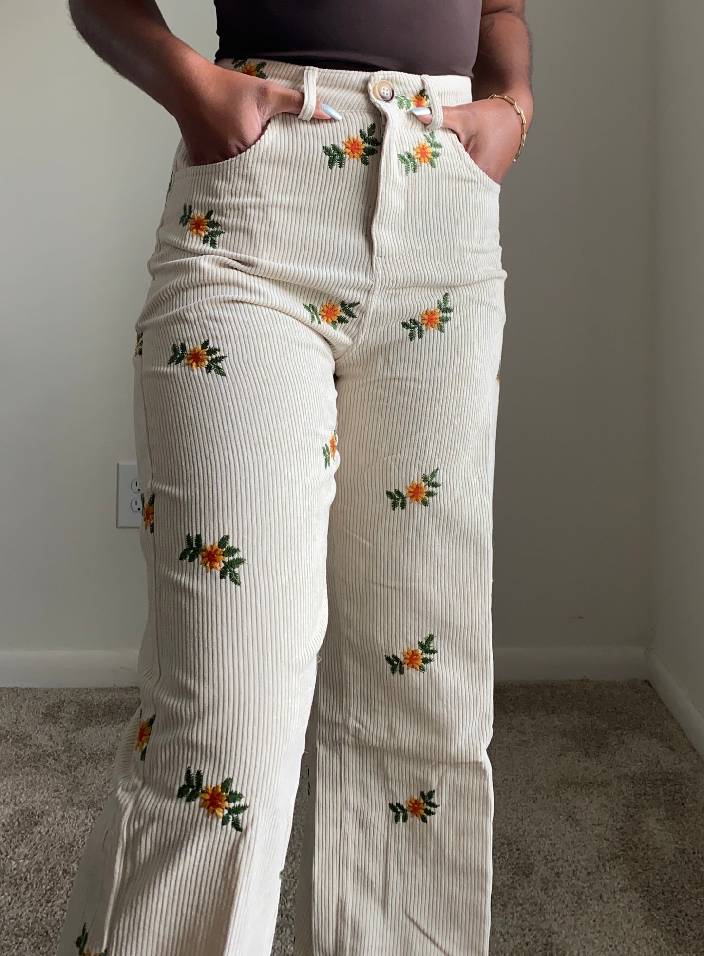 Fall into Floral Pants