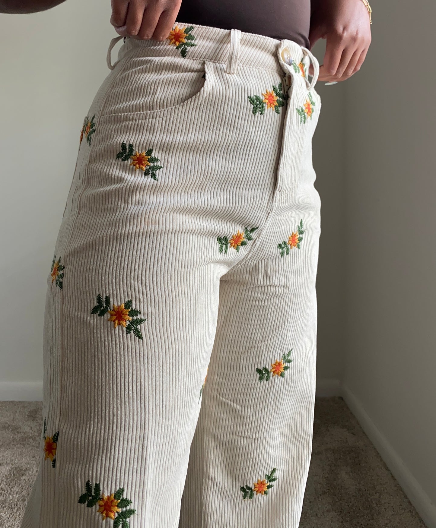 Fall into Floral Pants