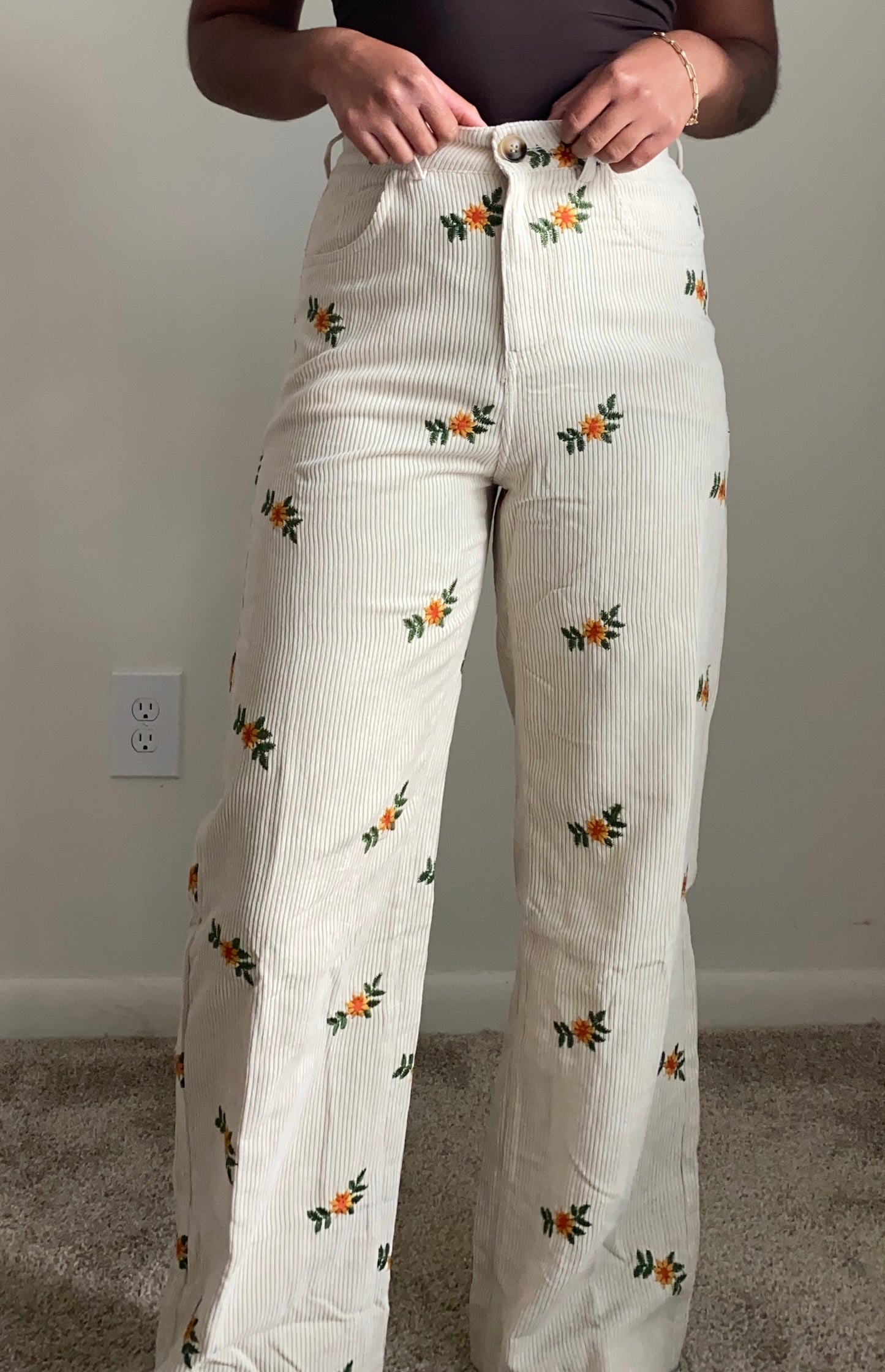 Fall into Floral Pants