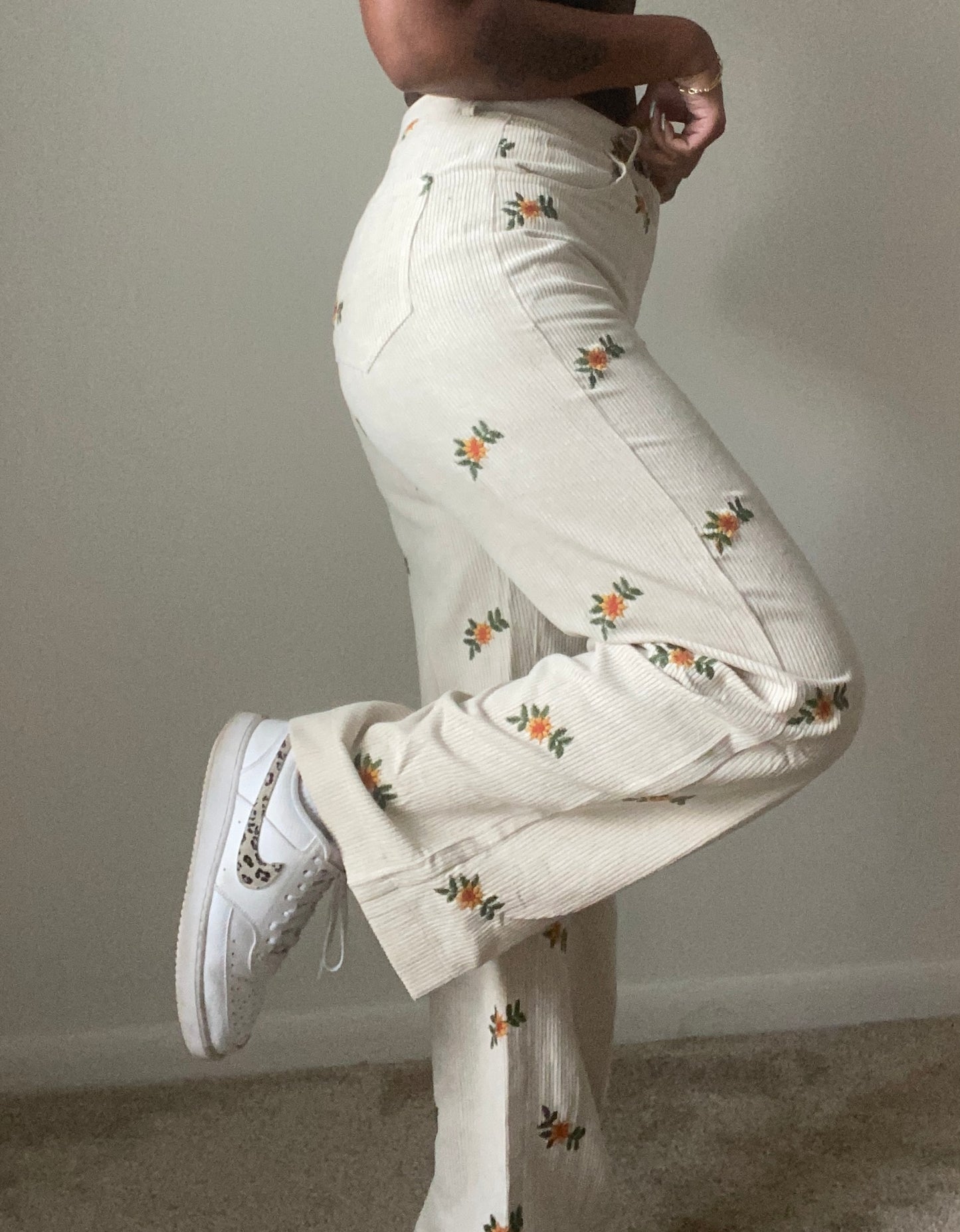 Fall into Floral Pants