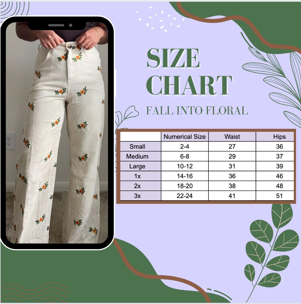 Fall into Floral Pants