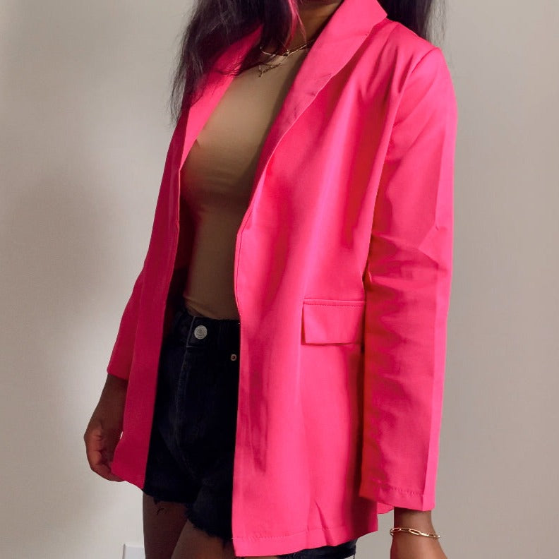 Pretty In Pink Blazer