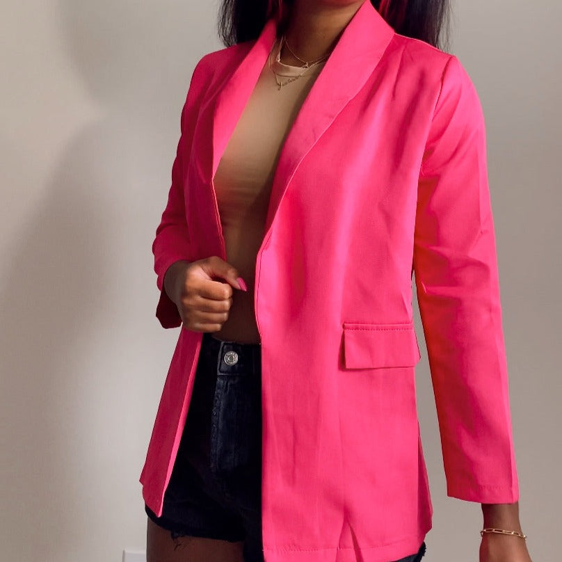 Pretty In Pink Blazer