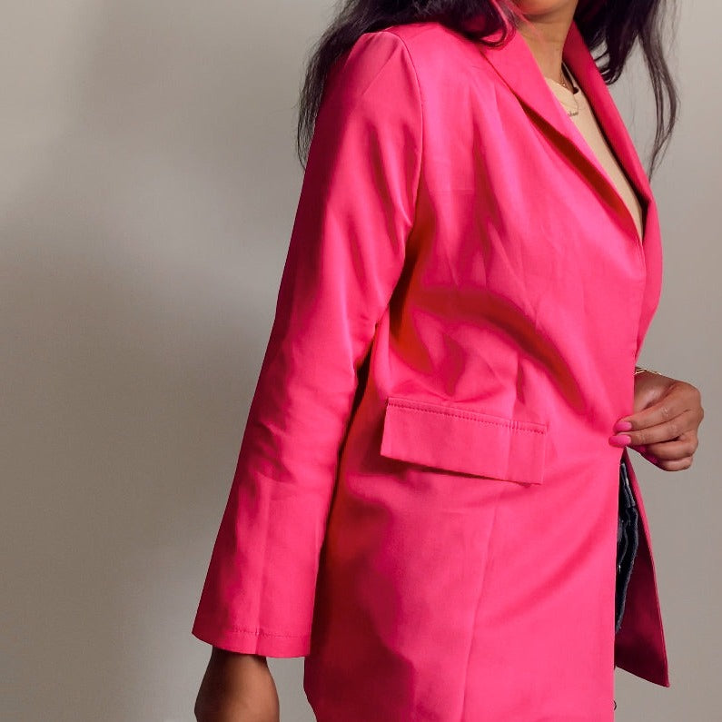 Pretty In Pink Blazer