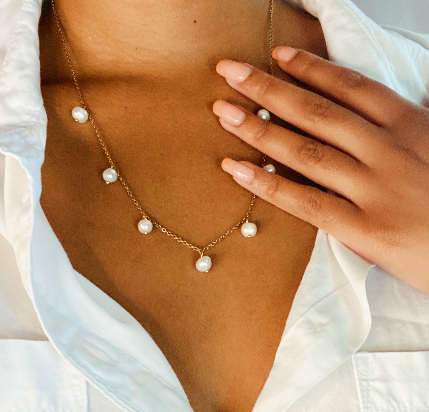 Pearl Drop Necklace