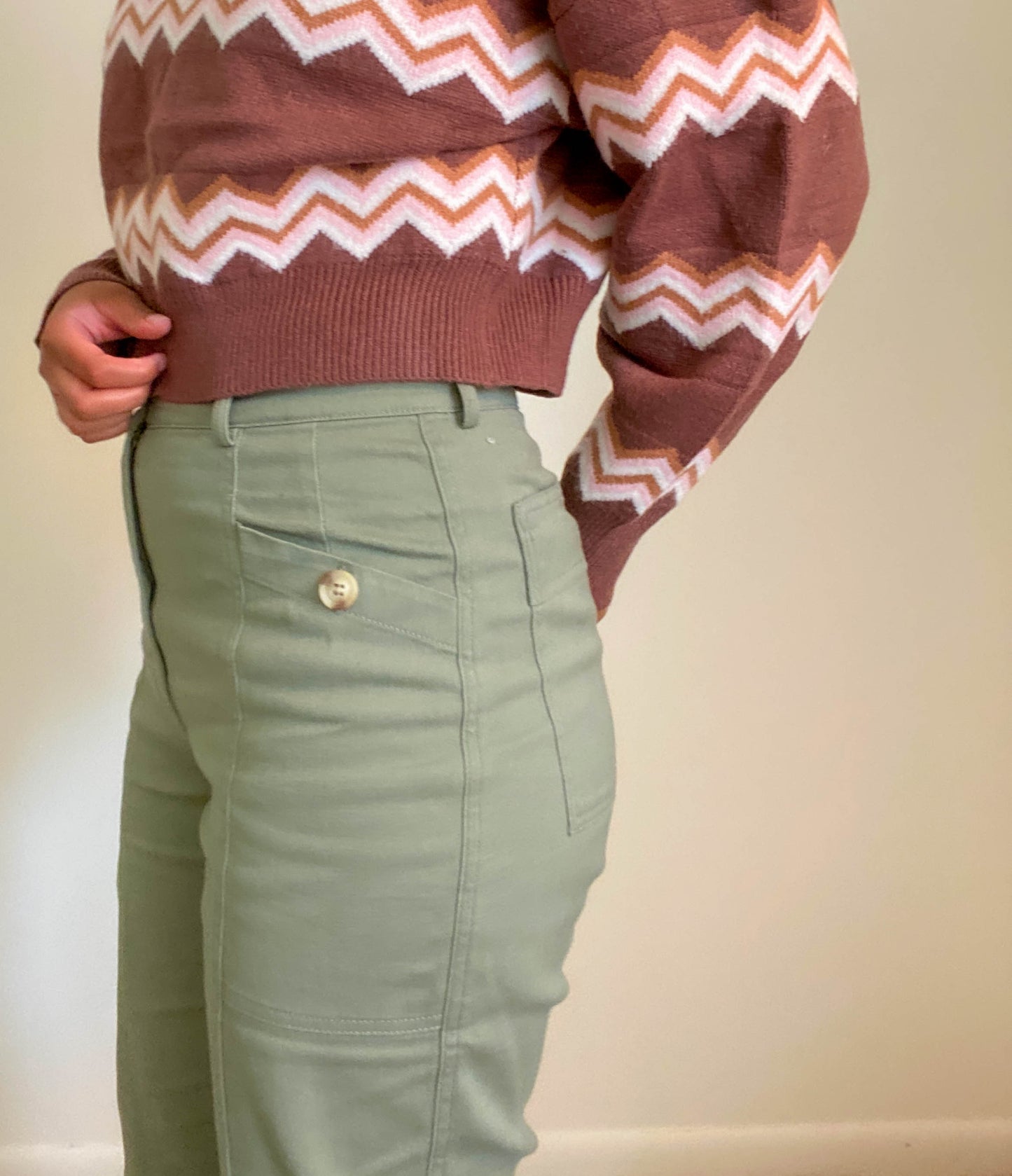 Olive Cargo Pants