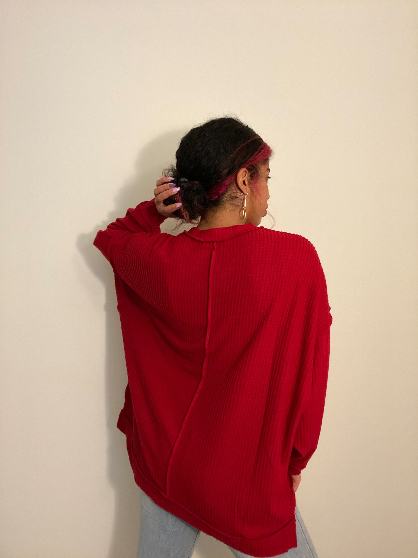 Rose Oversized Sweater