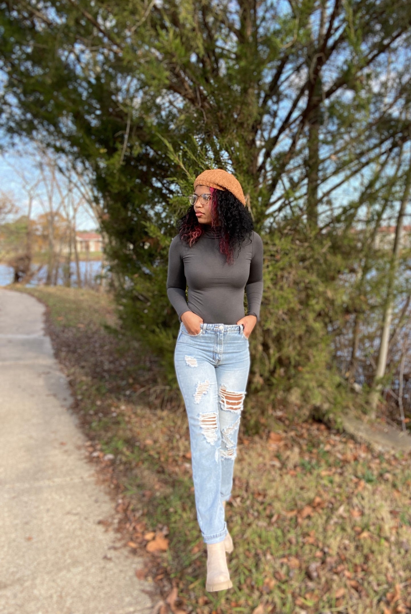 So Soft Gray Bodysuit