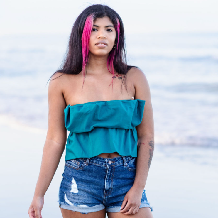 Everyday High Waisted Denim Shorts