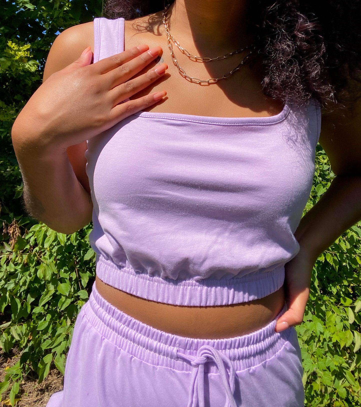 Comfy Kate Lounge Set- Lilac