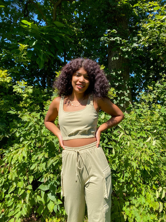 Comfy Kate Lounge Set-Green