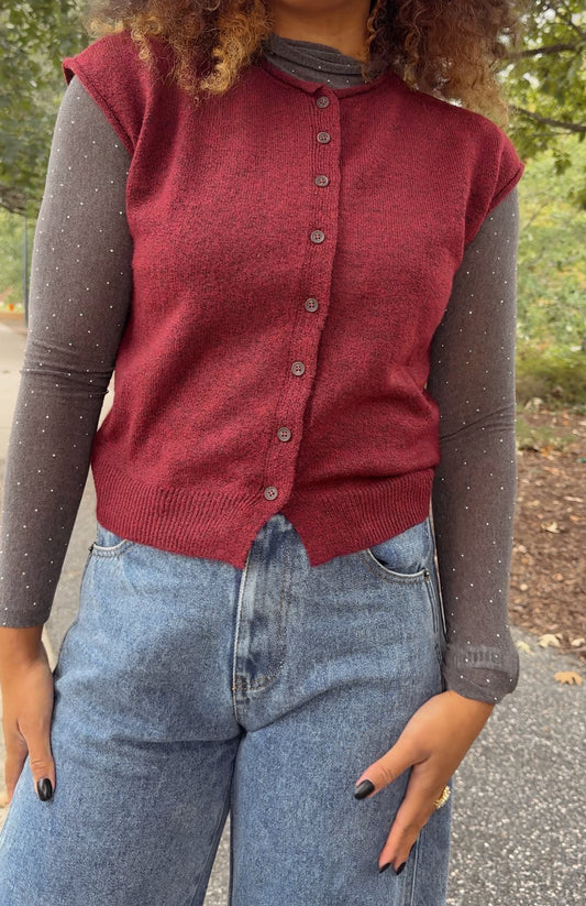 Lightweight Cardigan Vest