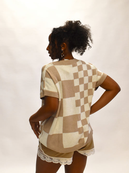 Check It Out Short Sleeve Top