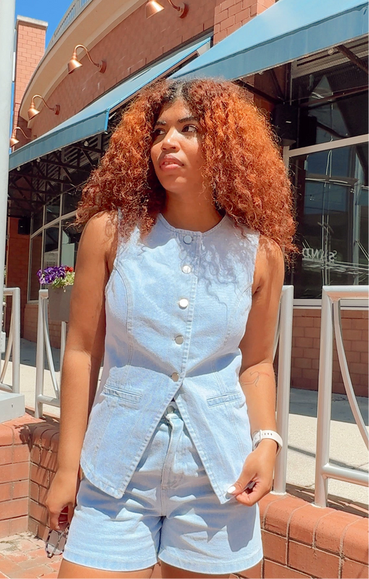 Classic Denim Vest