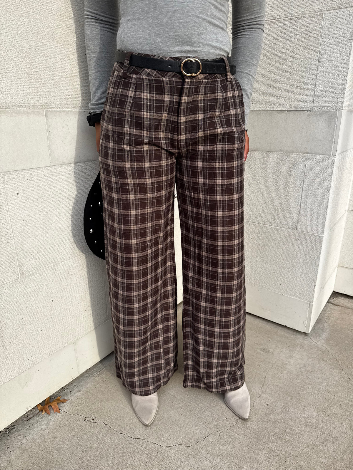 Corporate Casual Pleated Trousers