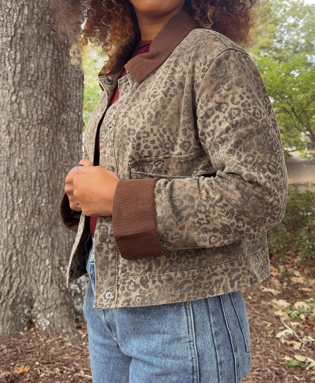 Leopard Print Jacket