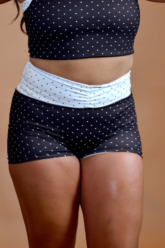 Pilates Princess Polka Dot Shorts