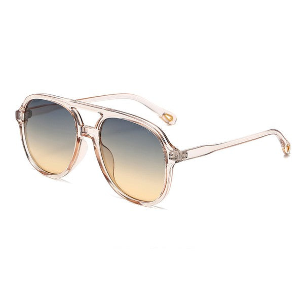 Catching Rays Modern Aviator Sunglasses