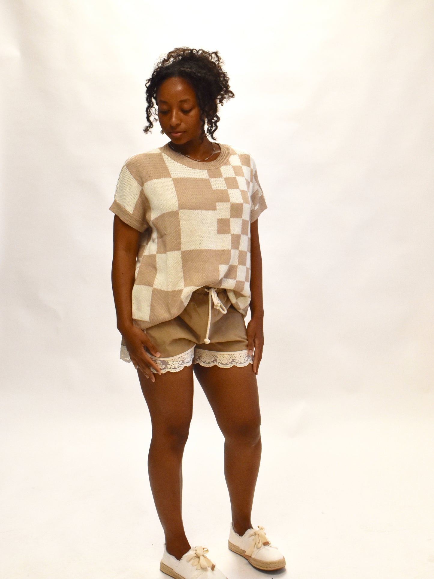 Check It Out Short Sleeve Top