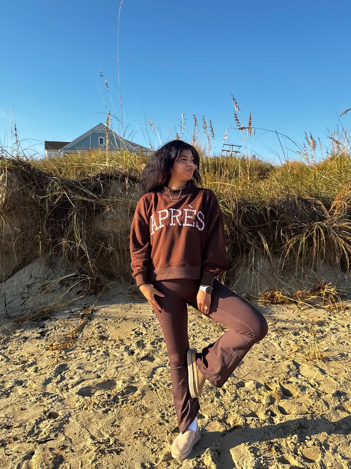 Après Mock Neck Sweatshirt
