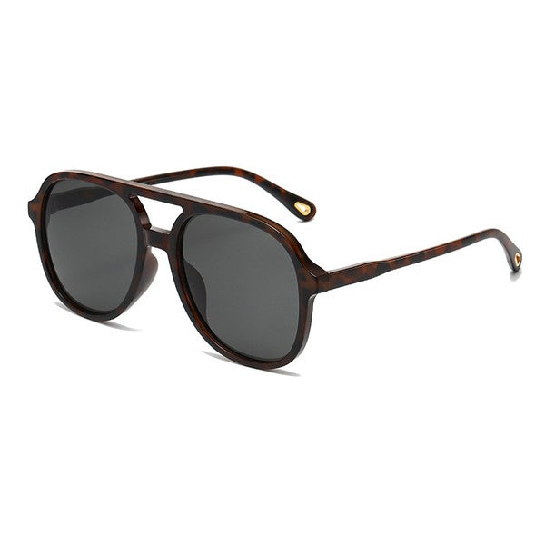 Catching Rays Modern Aviator Sunglasses