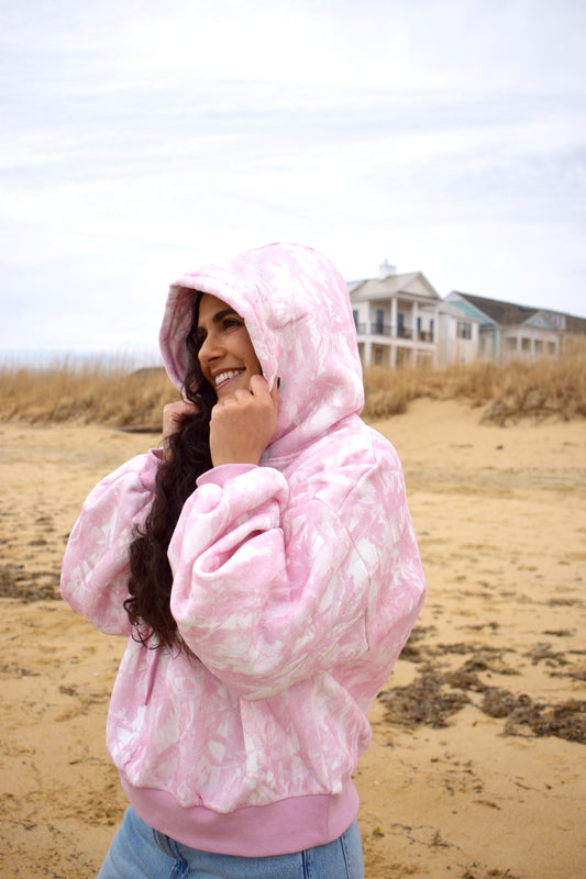 Comfy Cozy Pink Camo Hoodie