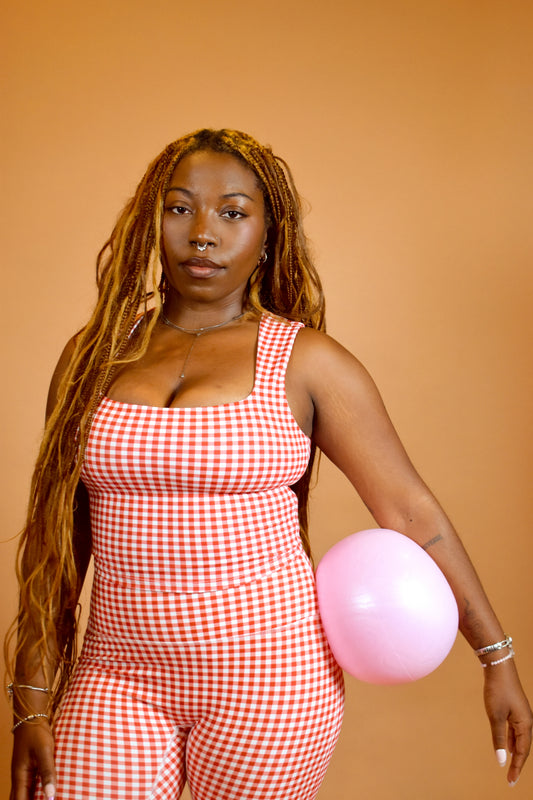 It Girl Gingham Tank