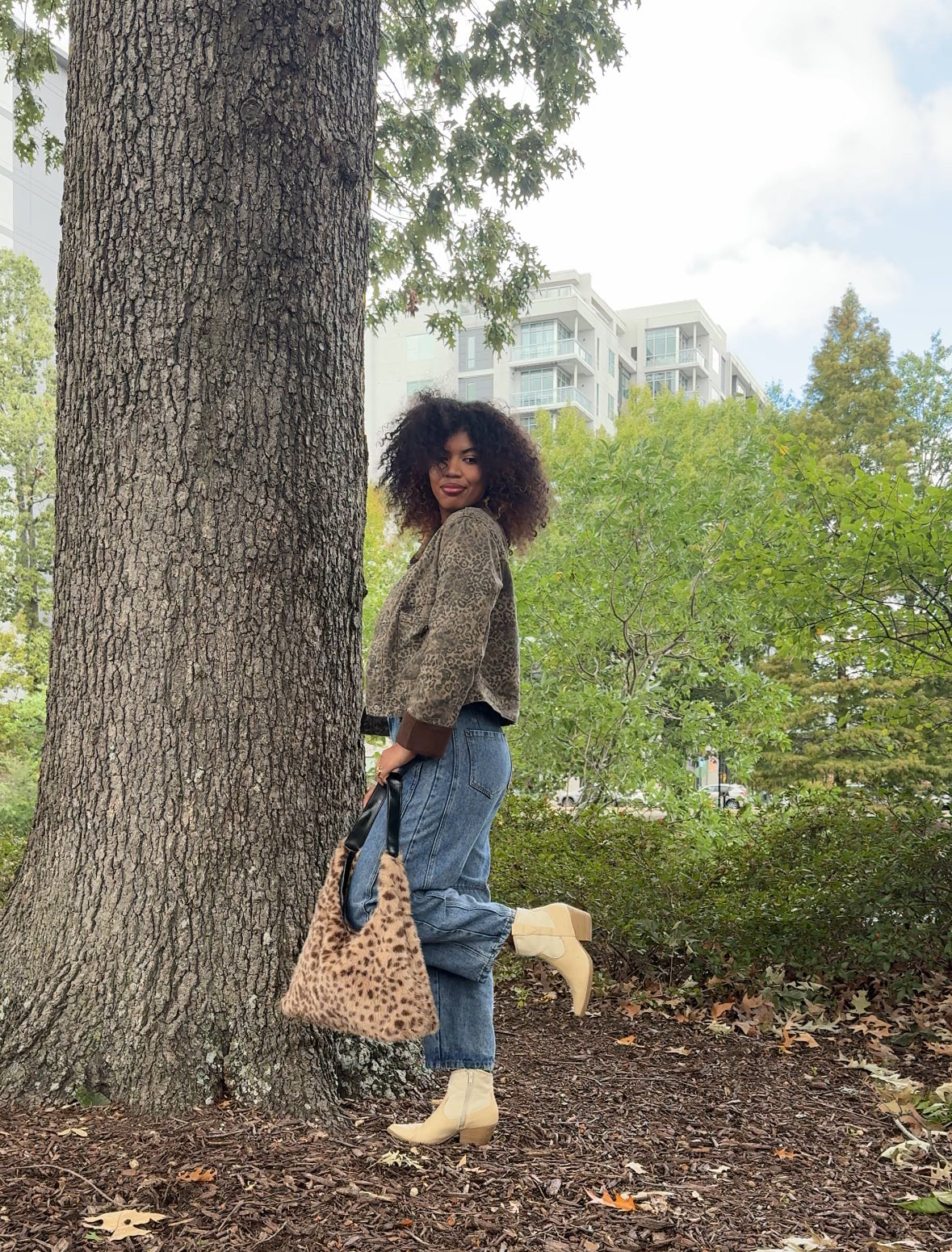 Leopard Print Jacket