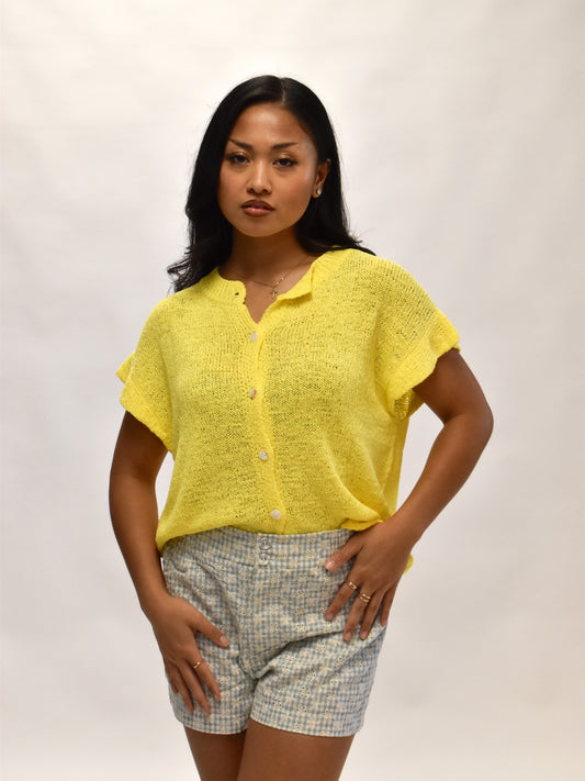 Lemonade Short Sleeve Cardigan
