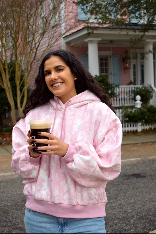 Comfy Cozy Pink Camo Hoodie