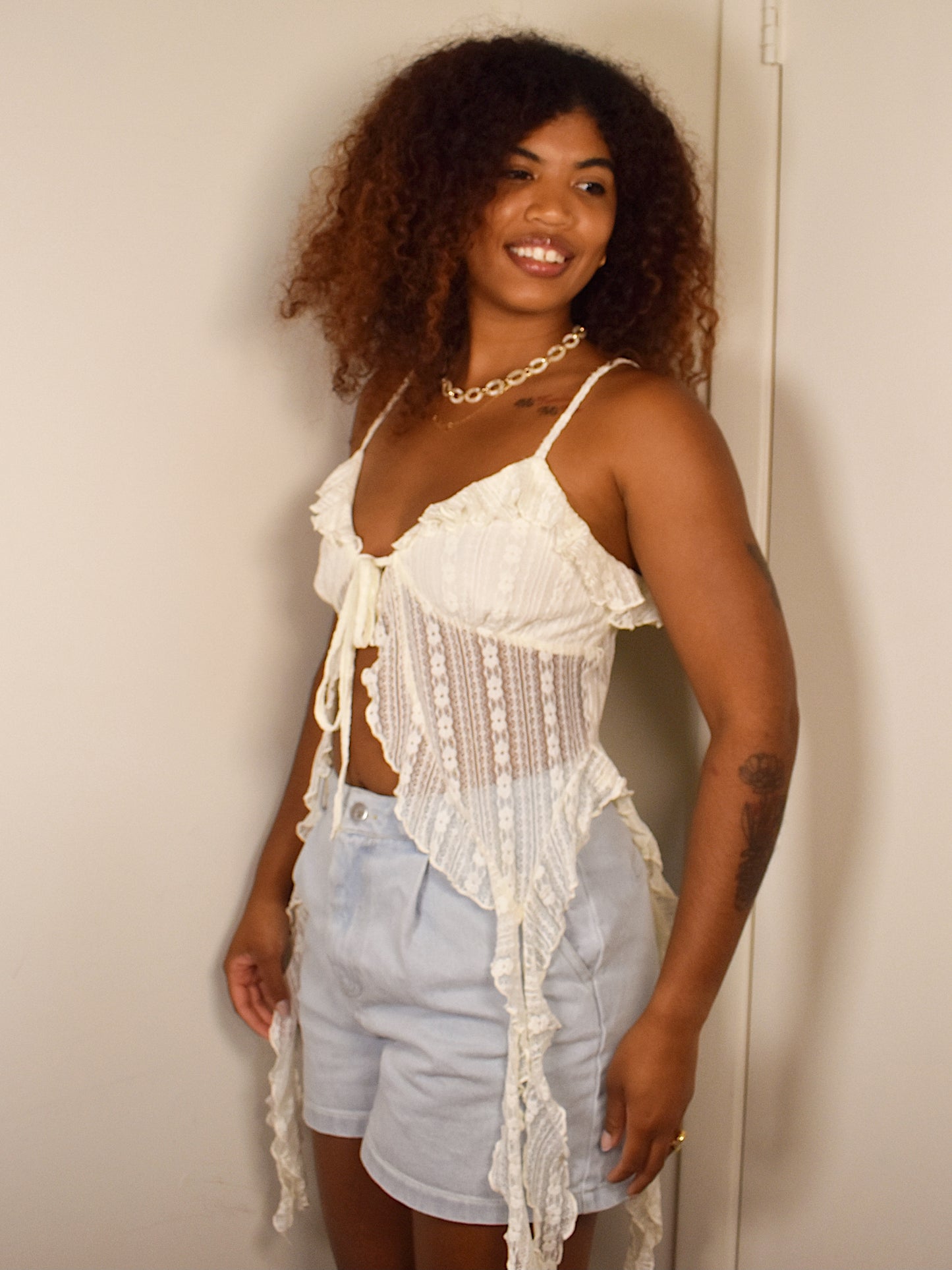 Whimsy Tie Top
